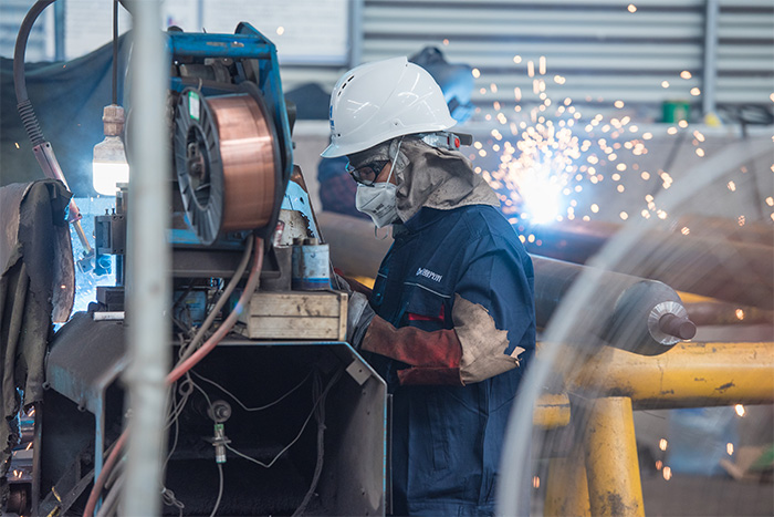 深圳网架焊接车间